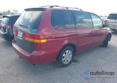 2002 Honda Odyssey Ex from USA, damaged, VIN 5FNRL18652B025672